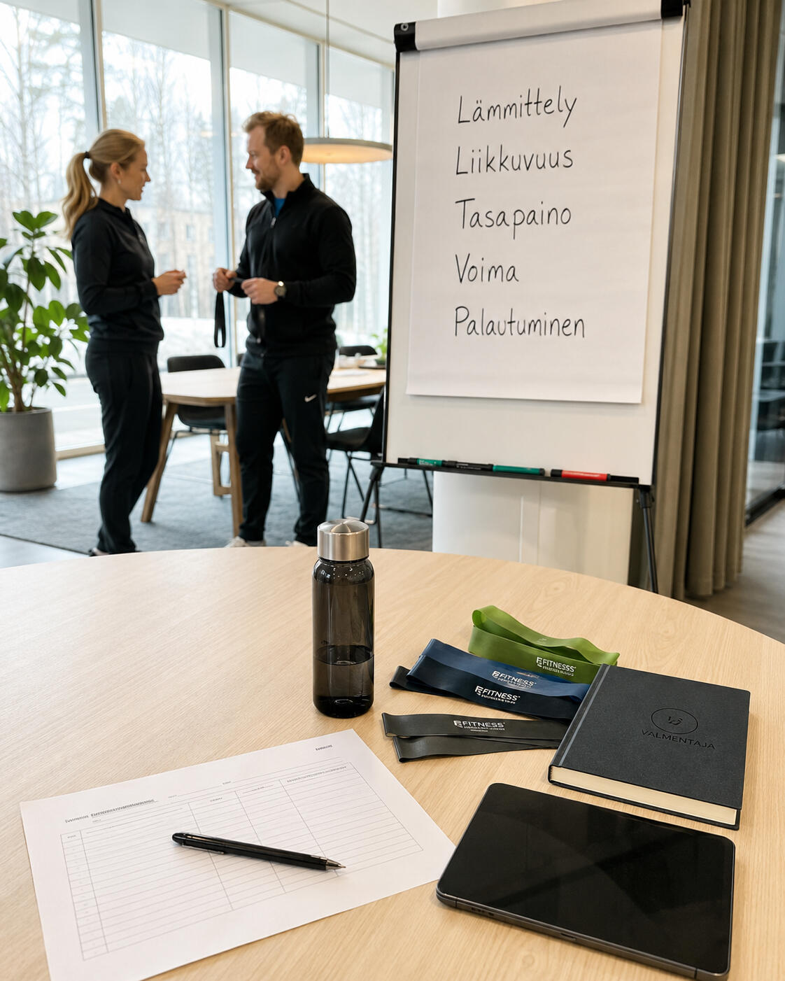 Valmennuksen valmistelu Valmistautuminen henkilöstön valmennukseen yrityksen tiloissa